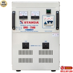 MÁY ỔN ÁP TỰ ĐỘNG ĐA CHỨC NĂNG THẾ HỆ MỚI STANDA 7.5KVA DRII (50V-250V) NEW 2023