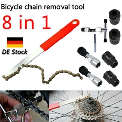 Bộ dụng cụ sửa chữa xe đạp 8 món, Bộ dụng cụ sửa chữa chuyên nghiệp