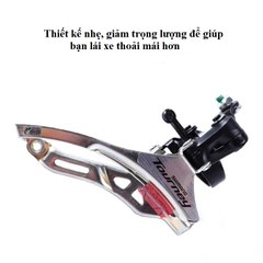 Gạt đĩa Shimanô TY300 3speed dành cho xe đạp thể thao