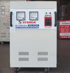 ỔN ÁP STANDA 30KVA DẢI 150V-250V DÂY ĐỒNG 100%