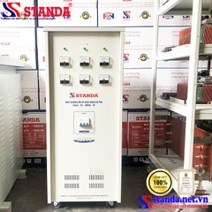 ỔN ÁP STANDA 30KVA 3 PHA THẾ HỆ MỚI 2022 DÂY ĐỒNG 100%