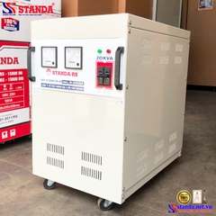 MÁY ỔN ÁP STANDA-RS 20KVA DẢI 90V – 250V DÂY ĐỒNG 100%