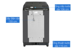 Máy giặt Samsung Inverter 12 kg WA12T5360BV/SV