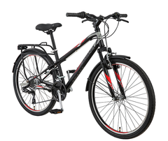 Xe đạp Asama TRK-FL2602 Khung thép chịu lực, 21 tốc độ, Phù hợp với người cao từ 1m45 trở lên