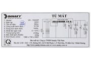 Tủ mát Sanaky 1400 lít TM.VH1520HP