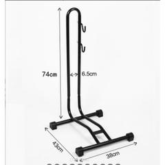 Giá đỡ xe đạp 2 móc chắc chắn