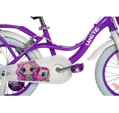 Xe đạp 3 bánh trẻ em Thống Nhất Princess TE16 giỏ trái tim (Dành cho trẻ từ 3 đến 8 tuổi)