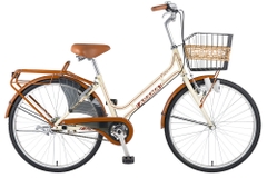 Xe đạp trẻ em Asama Essence CLD-PU24 với Khung thép chịu lực, cỡ bánh 24 inch
