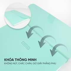 Cặp Đựng Tài Liệu A4 ON 5 Ngăn (Tặng Giấy Phân Trang)