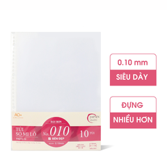 Bìa Lỗ (Túi Sơ Mi Lỗ) Siêu Dày PA010