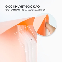 Cặp Đựng Tài Liệu A4 ON 5 Ngăn (Tặng Giấy Phân Trang)