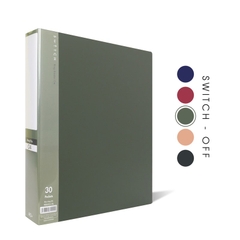 Bìa Còng Switch OFF Kèm Phân Trang, Túi Sơ Mi Lỗ