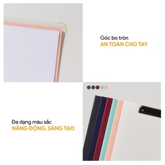 Bìa Kẹp Trình Ký Đôi Nhựa PP WB420