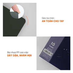 Bìa Còng Switch OFF Kèm Phân Trang, Túi Sơ Mi Lỗ