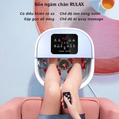 Bồn Ngâm Chân Massage Có Thể Gấp Gon Tiện Lợi, Giảm Đau Chân Cân Bằng Nhiệt. Bảo Hành 12