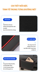 Đệm Làm Mát Ghế Ô Tô RULAX Có Chức Năng Massage - Đệm Điều Hòa, Tựa Lưng Ghế Ô Tô Giúp Giảm Mệt Mỏi Khi Lái Xe.