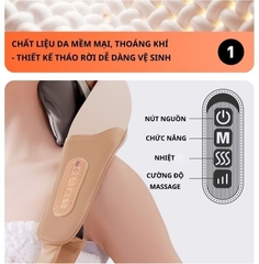 Máy Massage Cổ Vai Gáy Rulax RL20, Xoa Bóp 8D, Mô Phỏng Kỹ Thuật Massage Số 8, Cải Thiện Sức Khỏe
