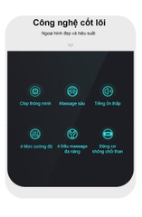 Máy Massage Cầm Tay Mini Cao Cấp Rulax RL-27, Súng Massage Trị Liệu Toàn Thân 4 Đầu Thay Thế |BẢO HÀNH 12 THÁNG|