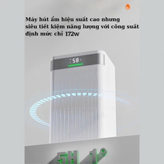 Máy Hút Ẩm Không Khí Công Suất 20L, Màn Hình Cảm Ứng, Khử Khuẩn Tạo Ion Âm |BH 12 Tháng|