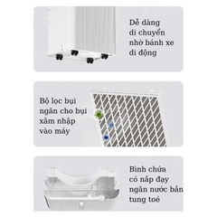Máy Hút Ẩm Không Khí Công Suất 20L, Màn Hình Cảm Ứng, Khử Khuẩn Tạo Ion Âm |BH 12 Tháng|