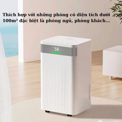 Máy Hút Ẩm Không Khí Công Suất 20L, Màn Hình Cảm Ứng, Khử Khuẩn Tạo Ion Âm |BH 12 Tháng|