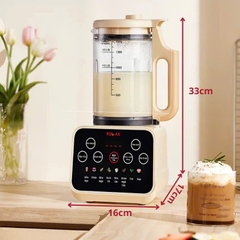 Máy Làm Sữa Hạt RULAX, Máy Xay Nấu Đa Năng Thể Tích 1.5 Lít, Công Suất 1000W