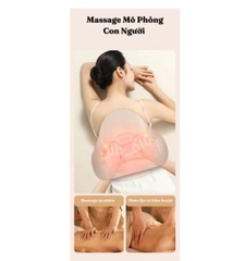 Gối Massage Hồng Ngoại Phiên Bản Sạc Pin Cao Cấp RL18 PLUS Mát Xa Đa Năng Giúp Giảm Đau Mỏi Hiệu Quả