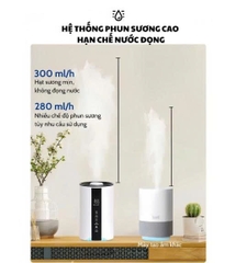 Máy Phun Sương Tạo Ẩm, Máy Bù Ẩm Không Khí Khuếch Tán Tinh Dầu Dùng Cho Gia Đình