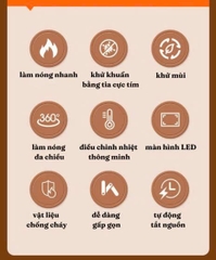 Máy Sấy Giày Thông Minh RULAX, Sấy Được 2 Đôi Cùng Một Lúc, Khử Khuẩn UV Và Ion Âm, Bảo Hành 12 Tháng
