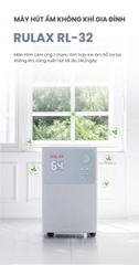 Máy Hút Ẩm RULAX RL- Công Nghệ Máy Nén Hút 24L/Ngày, Khử Ẩm Sấy Khô Quần Áo Kết Nối WIFI - BH 24 Tháng