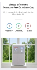 Máy Hút Ẩm RULAX RL- Công Nghệ Máy Nén Hút 24L/Ngày, Khử Ẩm Sấy Khô Quần Áo Kết Nối WIFI - BH 24 Tháng