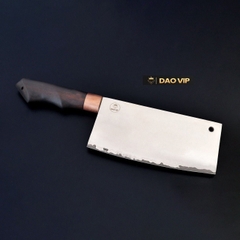 Dao chặt gà thép trắng 3 lớp DAO VIP DVG16L