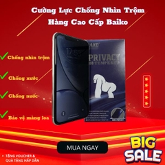 Kính Cường Lực Chống Nhìn Trộm & Bảo Vệ Màng Loa Cho  Iphone 7Plus/8Plus/X/Xsmax/11/11Promax/12/12Promax/13/13Promax