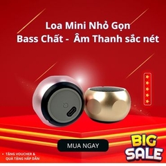 Loa Bluetooth Mini Cao Cấp Hàng Chính Hãng -  Kết Nối Được Mọi Thiết Bị Smartphone Chất Liệu Hợp Kim Độc Đáo