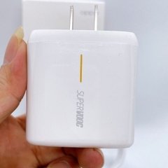 Bộ Sạc Siêu Nhanh Super Vooc Oppo 65W/Xiaome/Vivo Chân Type C - Bảo Hành 12 Tháng