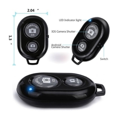Remote Bluetooth Chụp Ảnh Từ Xa Nhỏ Gọn Tiện Lợi - Khoảng Cách Chụp 10M Hỗ Trợ Chụp Hình Quay Video Cho Tripod, Giá Đỡ Điện Thoại