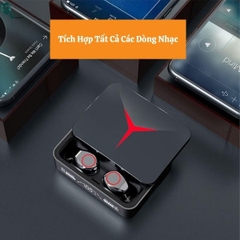 Tai Nghe Bluetooth M90 Pro TWS Bản Cao Cấp, Tích Hợp Micro Âm Thanh Nổi HIFI Với Thanh Trượt Hiển Thị Màn Hình Led Pin 4