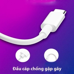 Bộ Sạc Siêu Nhanh Super Vooc Oppo 65W/Xiaome/Vivo Chân Type C - Bảo Hành 12 Tháng