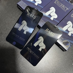 Kính Cường Lực Chống Nhìn Trộm & Bảo Vệ Màng Loa Cho  Iphone 7Plus/8Plus/X/Xsmax/11/11Promax/12/12Promax/13/13Promax