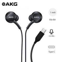 Tai Nghe Nhét Tai Samsung AKG Có Dây Có Mic Đàm Thoại Âm Thanh Chất Lượng - Tai Nghe Jack Tròn 3.5mm và Type C