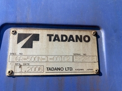 Xe cẩu bánh lốp 50 tấn Tadano GR500N-1 (2006) nhập Nhật Bản