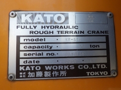 Xe cẩu bánh lốp 65 tấn Kato KR65H (2006) nhập khẩu từ Nhật Bản
