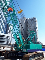 Xe cẩu bánh xích 35 tấn IHI CCH350 (1991) nhập khẩu từ Hàn Quốc