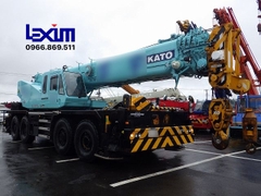 Xe cẩu bánh lốp 75 tấn Kato KR75H (2014) nhập khẩu từ Nhật Bản