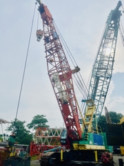Xe cẩu bánh xích 120 tấn Kobelco 7120 (2005) nhập khẩu từ Nhật Bản