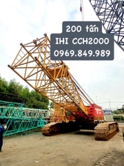 Cẩu xích 200 tấn IHI CCH2000-5 (2003) nhập Nhật Bản