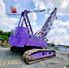 Xe cẩu bánh xích 100 tấn Kobelco 7100 - 078 nhập khẩu từ Nhật Bản