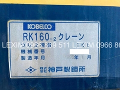 Xe cẩu bánh lốp 16 tấn Kobelco RK160-2 (1995) nhập khẩu từ Nhật Bản