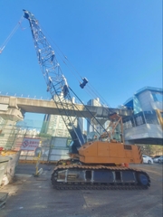 Xe cẩu bánh xích 50 tấn Samsung Hitachi CX500C (1995) nhập khẩu từ Hàn Quốc