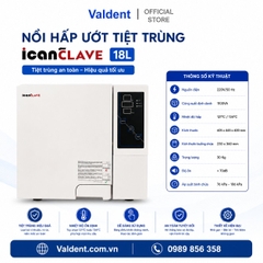 Nồi hấp ướt tiệt trùng IcanClave 18L